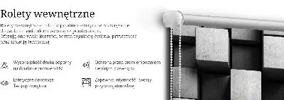 Vidiniai užtemdantys roletai Akmens kubai