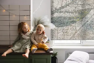 Medžiaginiai užtemdantys roletai Atspindėti lapai