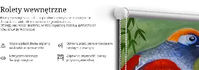 Vidiniai užtemdantys langų roletai Paukštis ant šakos