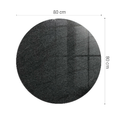 Apvalus stalviršis Akmens tekstūros motyvas