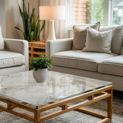 Stačiakampis stalviršis stalui Subtilios marmuro gyslos