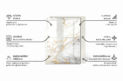 Stačiakampis stalviršis stalui Stilingas miško motyvas