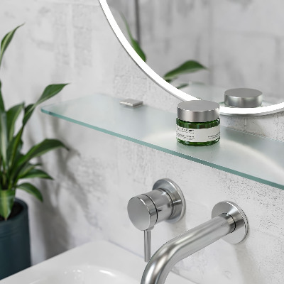 Stiklinė lentynėlė Pusiau permatoma