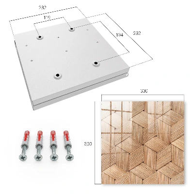 Raktų spintelė Gamtos geometrija