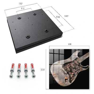 Raktų dėžutė Mechaninė gitara