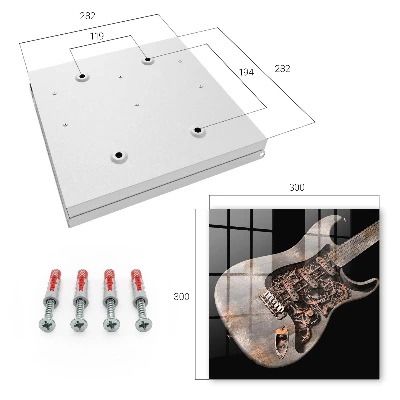 Raktų dėžutė Mechaninė gitara