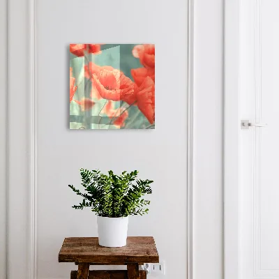 Raktų dėžutė Raudonos aguonos