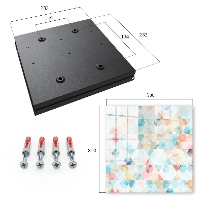 Raktų dėžutė Geometriniai raštai