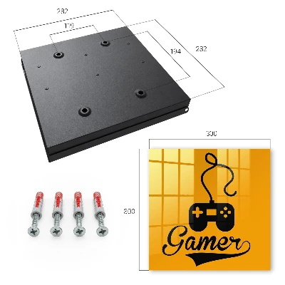 Raktų spintelė Planšetė ir žodis GAMER