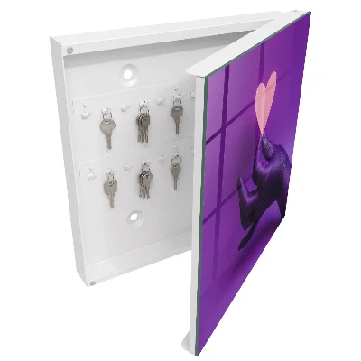 Raktų dėžutė Violetinė meilė