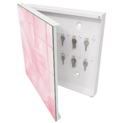 Raktų spintelė Rožinės plunksnos