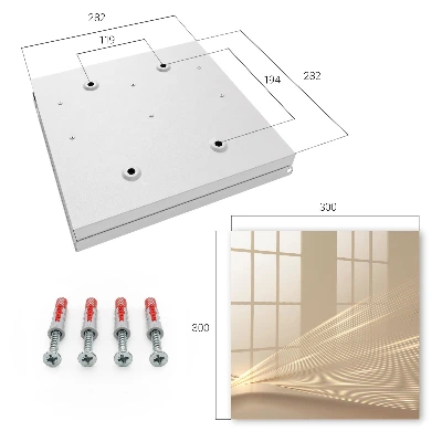 Raktų spintelė Minimalistinės linijos