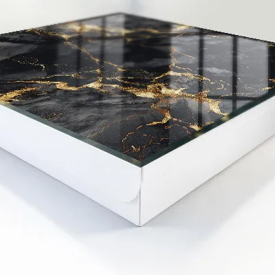 Raktų spintelė Juodas marmuras