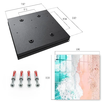 Raktų dėžutė Vandenynas ir paplūdimys
