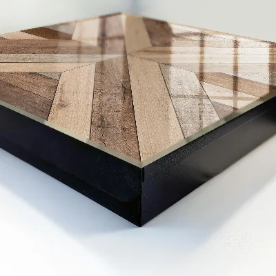 Raktų spintelė Medinė geometrija
