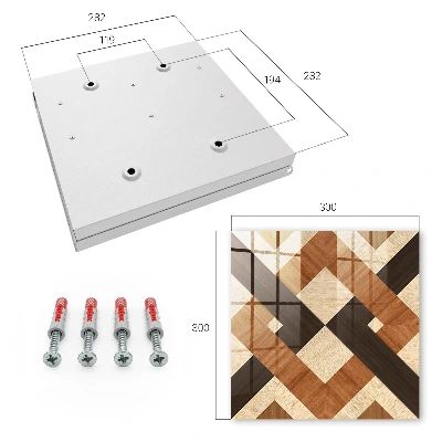 Raktų dėžutė Šiuolaikinė geometrija