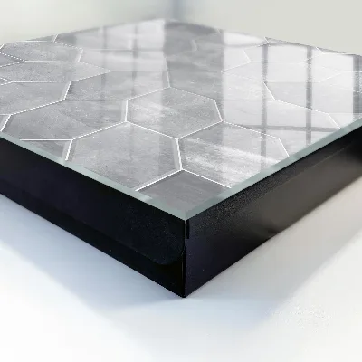 Raktų spintelė Pilka geometrija