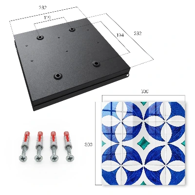 Raktų dėžutė Geometrinis motyvas