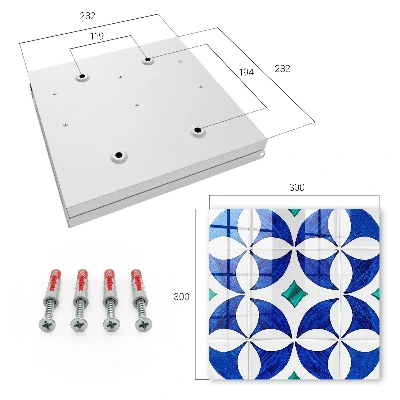 Raktų dėžutė Geometrinis motyvas