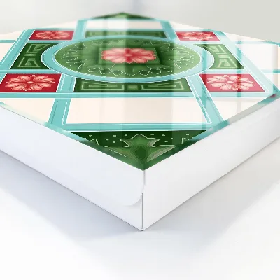 Raktų spintelė Gėlių geometrija
