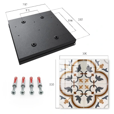 Raktų spintelė Geometrinis elegancija