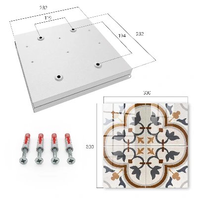 Raktų spintelė Geometrinis elegancija