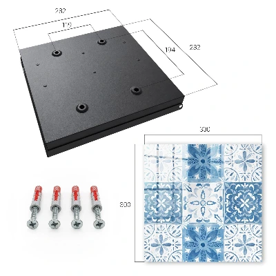 Raktų dėžutė Geometrinės plytelės