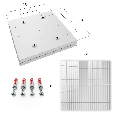 Raktų spintelė Geometrinė tekstūra