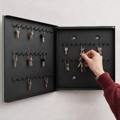 Raktų spintelė Medinė siena