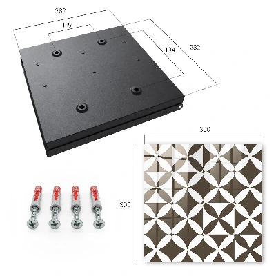 Raktų dėžutė Geometrinė kompozicija