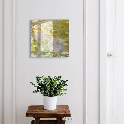 Raktų spintelė Claude'o Monet vandens lelijos