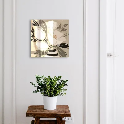 Raktų spintelė Gėlių minimalizmas