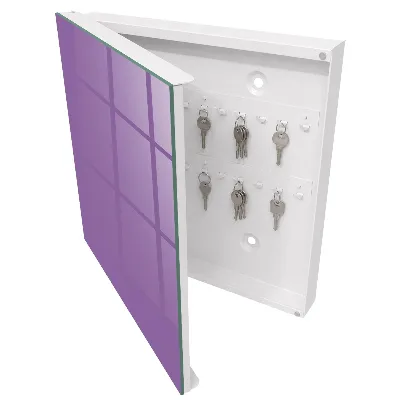 Raktų spintelė Violetinė