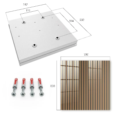 Raktų spintelė Minimalistinės juostelės