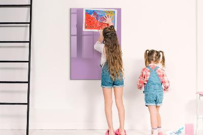 Magnetinė lenta vaikams Alyvinė spalva