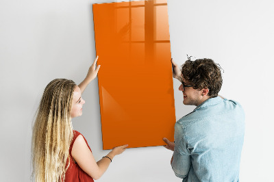 Magnetinė lenta vaikams Oranžinė spalva