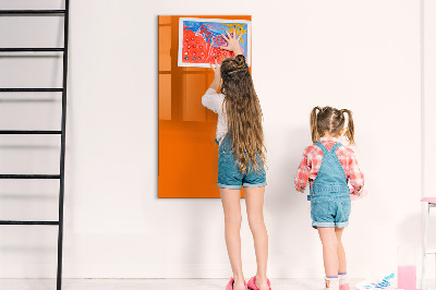 Magnetinė lenta vaikams Oranžinė spalva