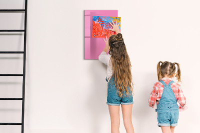 Magnetinė lenta vaikams Rožinė spalva