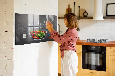 Magnetinė lenta Užrašas bon appetit