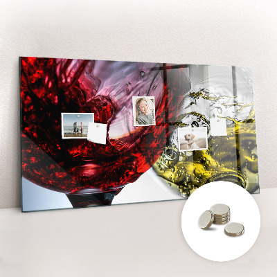 Magnetinė lenta Stiklinės vyno