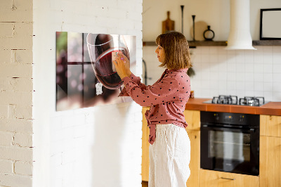 Magnetinė lenta Taurė raudono vyno