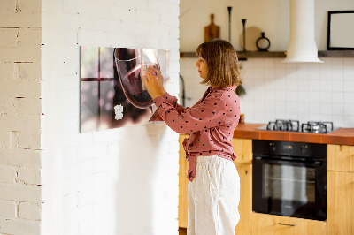 Magnetinė lenta Taurė raudono vyno