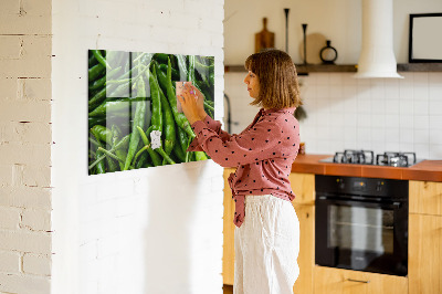 Magnetinė lenta prie sienos Žalia paprika