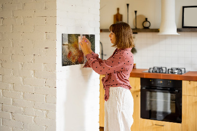 Magnetinė lenta Abstrakcija iš prieskonių