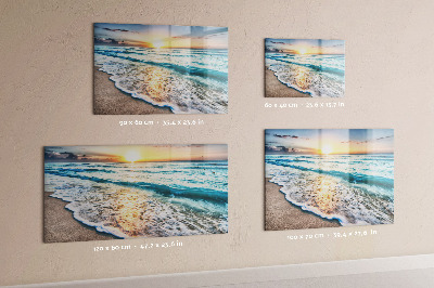 Magnetinė lenta Paplūdimio jūros smėlis