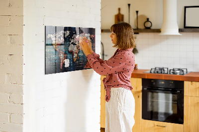 Magnetinė lenta vaikams Linijinis žemėlapis