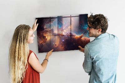 Magnetinė lenta vaikams Pasaulio žvaigždžių kosmosas