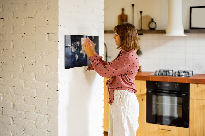 Magnetinė lenta vaikams Abstraktus pasaulio žemėlapis