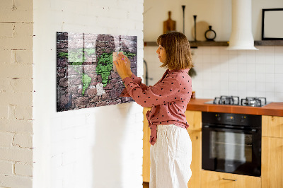 Magnetinė lenta vaikams Plytinis pasaulio žemėlapis