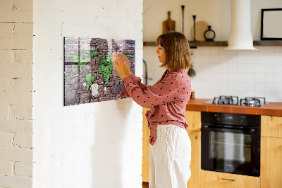 Magnetinė lenta vaikams Plytinis pasaulio žemėlapis